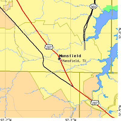Mansfield map