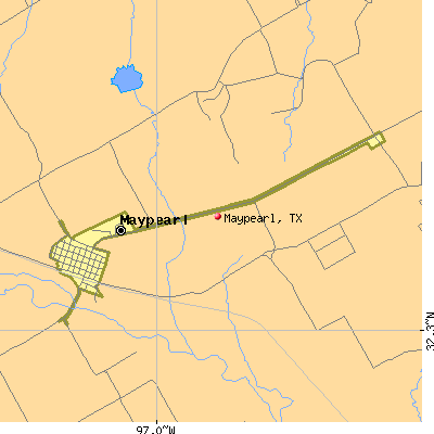 Maypearl map