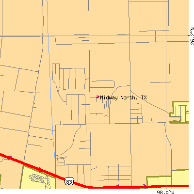 Midway North map