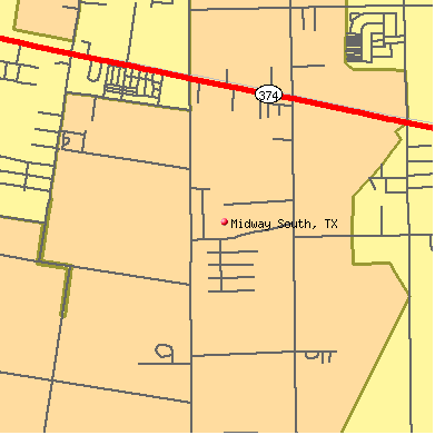 Midway South map