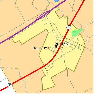 Milford map
