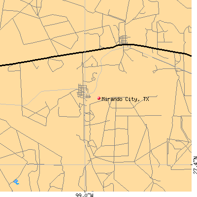 Mirando City map