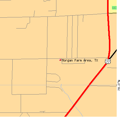 Morgan Farm Area map