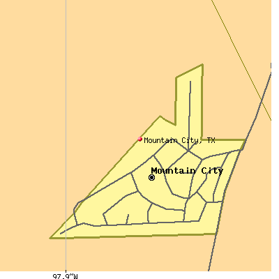 Mountain City map