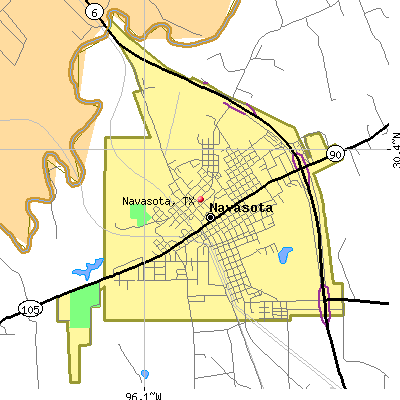Navasota map