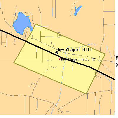 New Chapel Hill map