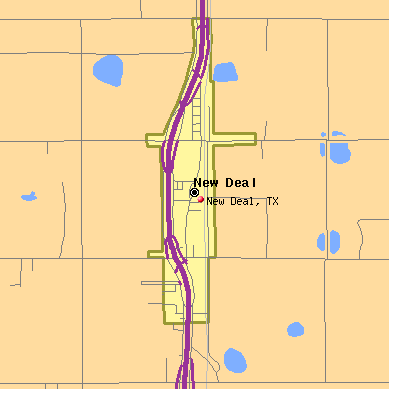 New Deal map