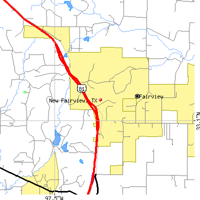 New Fairview map