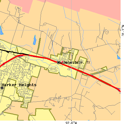 Nolanville map
