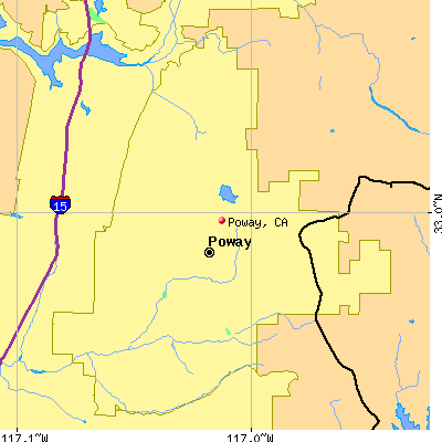 Poway map