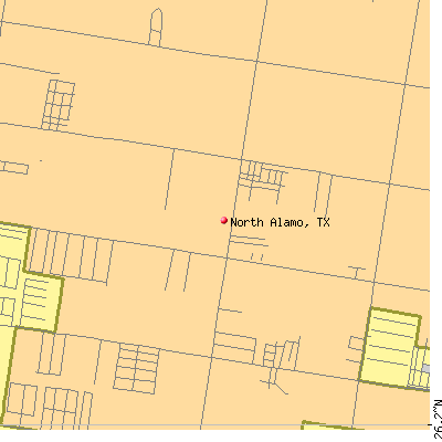North Alamo map