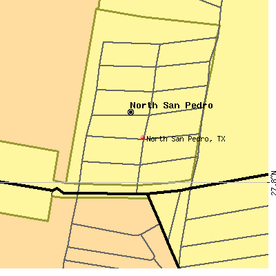 North San Pedro map