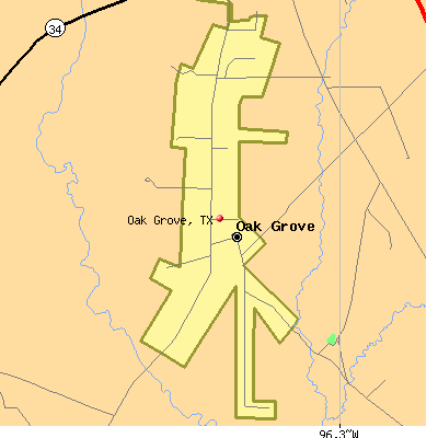 Oak Grove map
