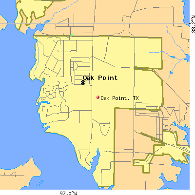 Oak Point map