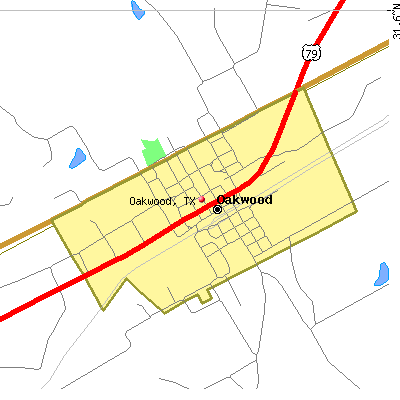 Oakwood map