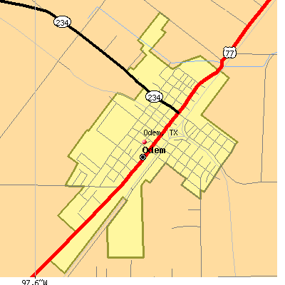 Odem map