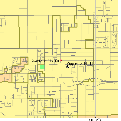 Quartz Hill map