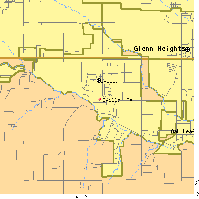 Ovilla map
