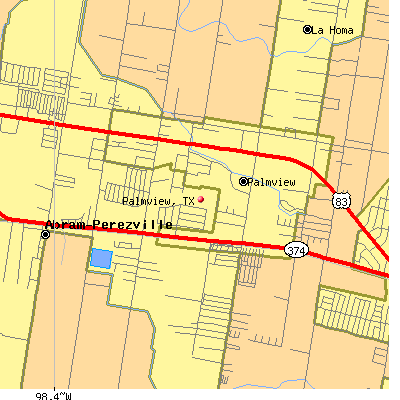 Palmview map
