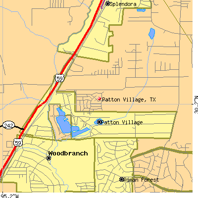 Patton Village map