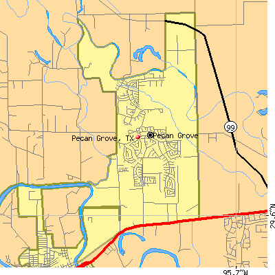 Pecan Grove map