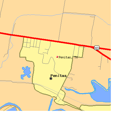 Penitas map