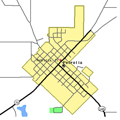 Petrolia map