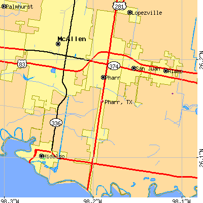 Pharr map