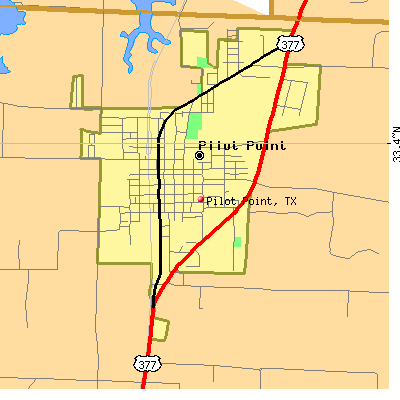 Pilot Point map