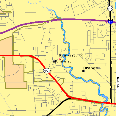 Pinehurst map