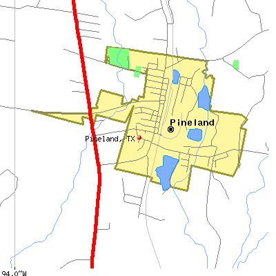 Pineland map