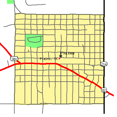Plains map