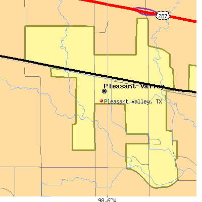 Pleasant Valley map