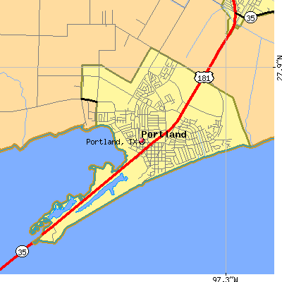 Portland map