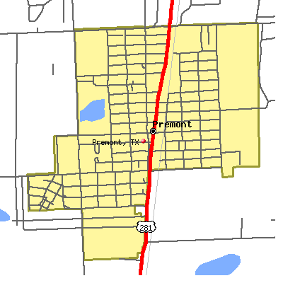 Premont map