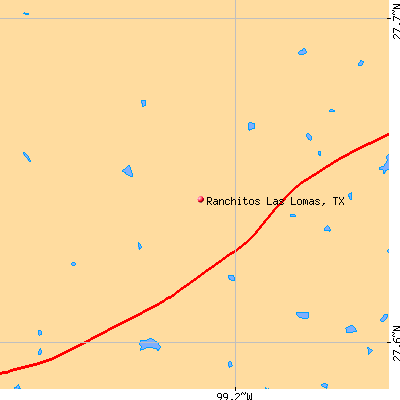 Ranchitos Las Lomas map
