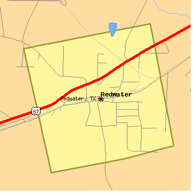 Redwater map