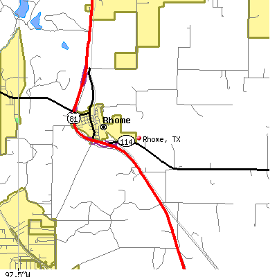 Rhome map