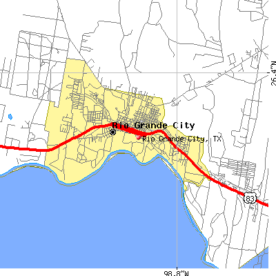 Rio Grande City map