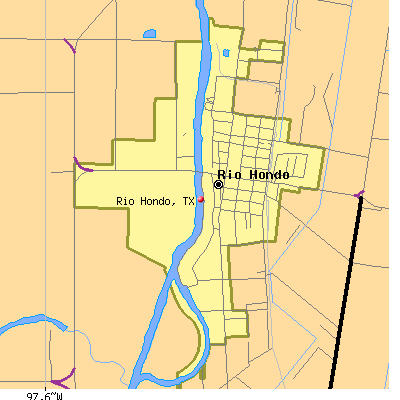 Rio Hondo map