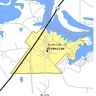 Riverside map