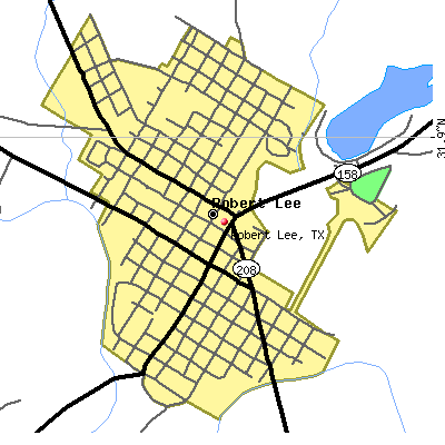 Robert Lee map