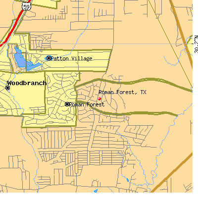 Roman Forest map