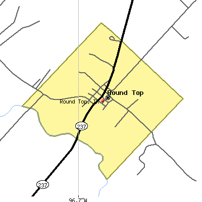 Round Top map