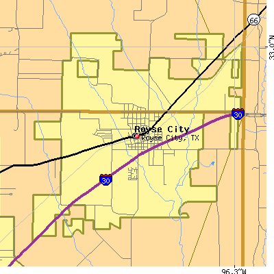 Royse City map