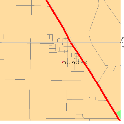 St. Paul map