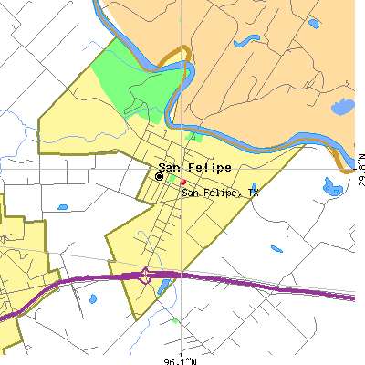 San Felipe map