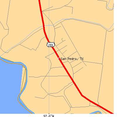 San Pedro map