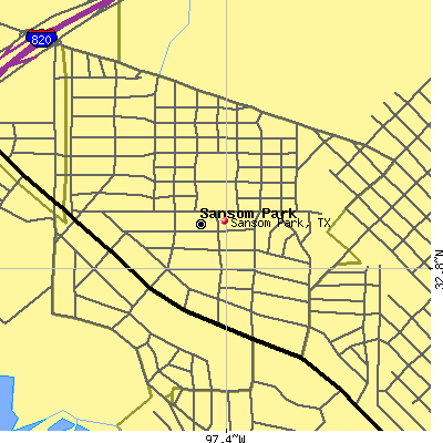 Sansom Park map