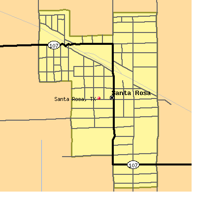Santa Rosa map
